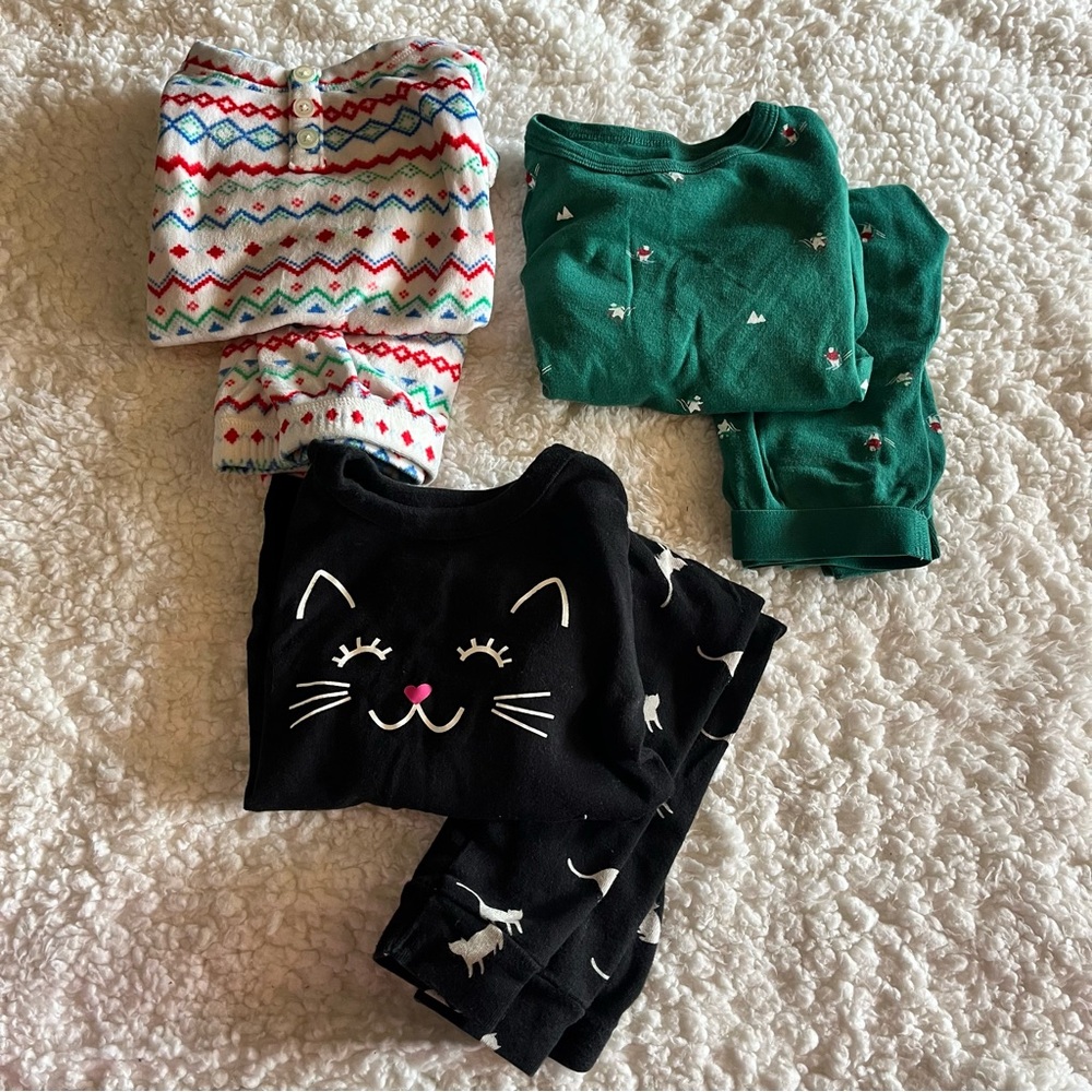 Toddler Girl Pajamas Matching Sets